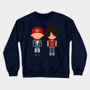 Bill and Ted's Bogus Icons - "Vector Eds" Crewneck Sweatshirt